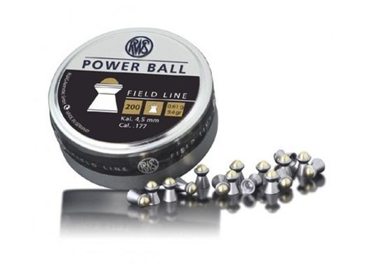 Пули RWS Power Ball 4,5 мм 0,61 г 200 шт