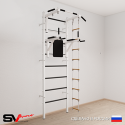 Шведская стенка Sv Sport 572 (Турник стандарт/Брусья/Лестница)