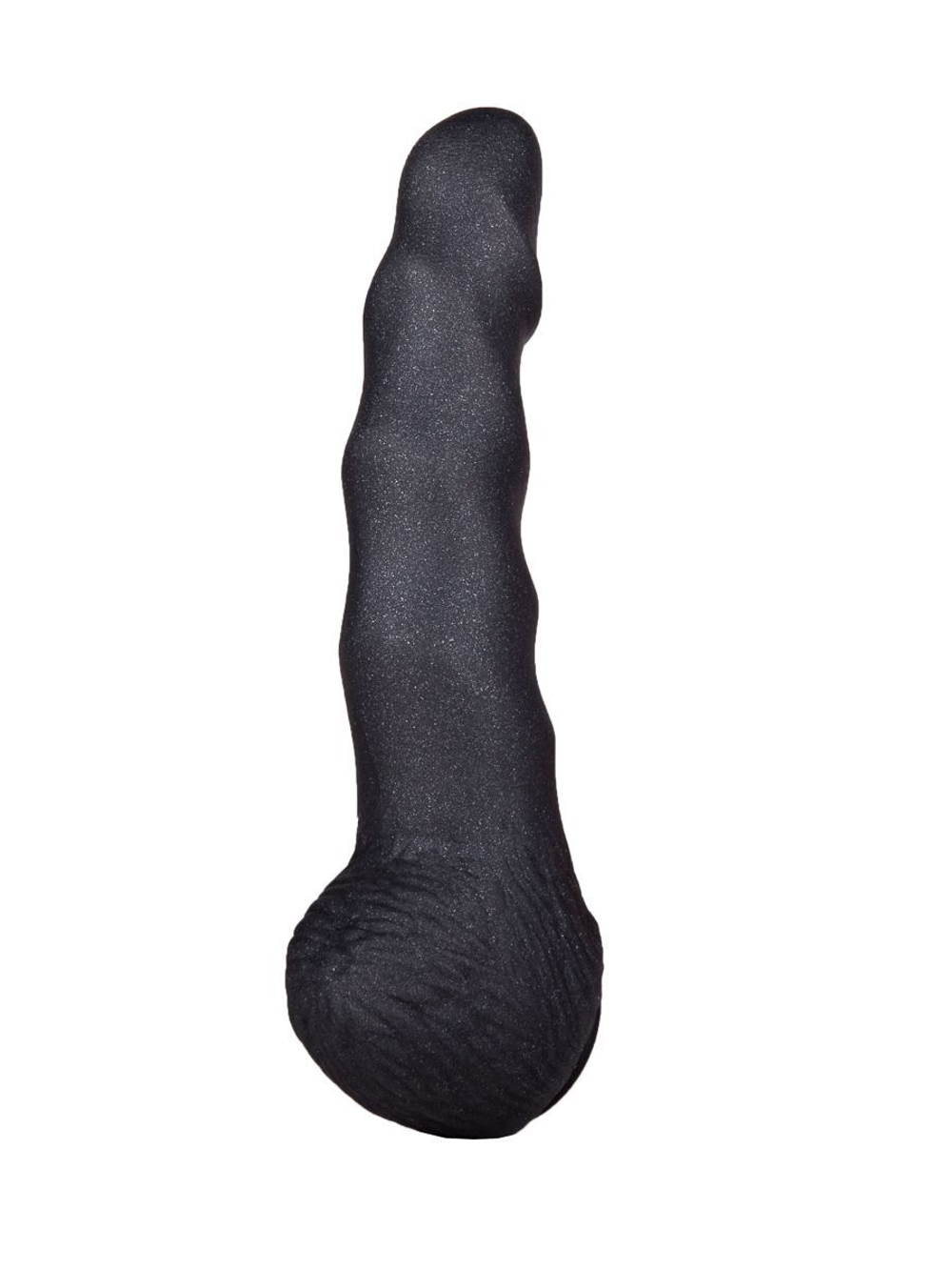 Чёрная насадка на пояс харнесс BLACK BENT 2 - 19,5 см. (Цвет: черный)