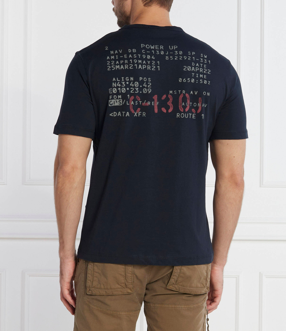 Футболка Aeronautica Militare - темно-синий(TS2135J597)
