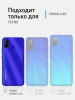 Чехол ROSCO для Tecno Spark 6 Go оптом (арт. TCN-S6GO-COLOURFUL-BLUE)