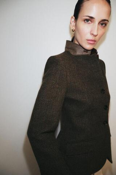 Специальный блейзер из смешанной шерсти ZW COLLECTION -ZARA