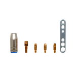 Горелка MW-25 Flex (5m / Air / Euro) с гибким гусаком