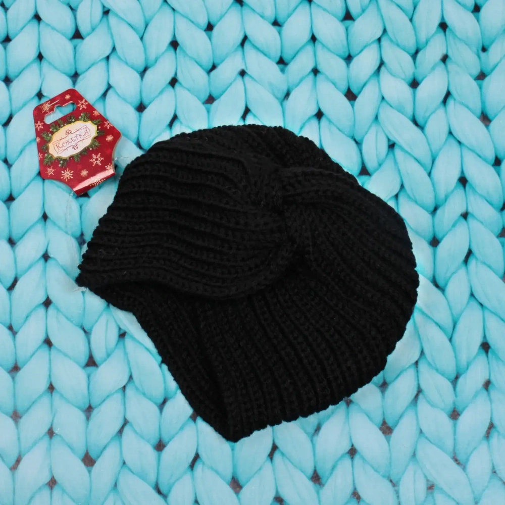 Повязка на голову теплая «Winter Turban», микс 6 цветов, 22*19см (Подвес Кокетка - Зима)