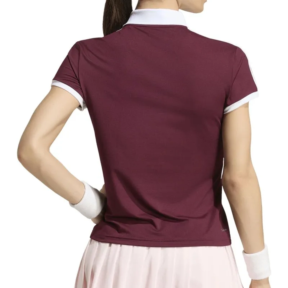 Женское поло Adidas Tennis Classics - maroon