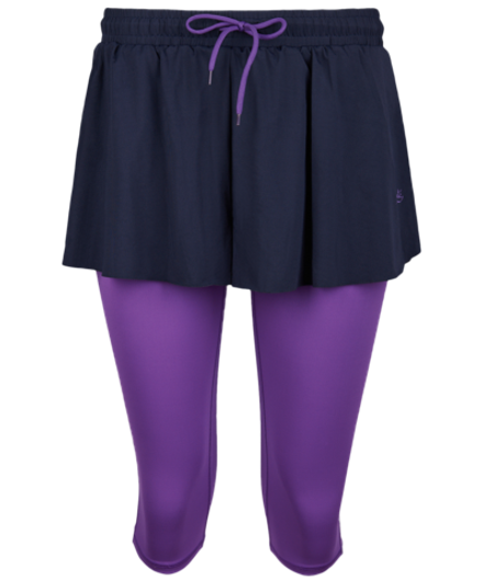 Шорты гимнастические Amanda Black/Purple, полиэстер, детский
