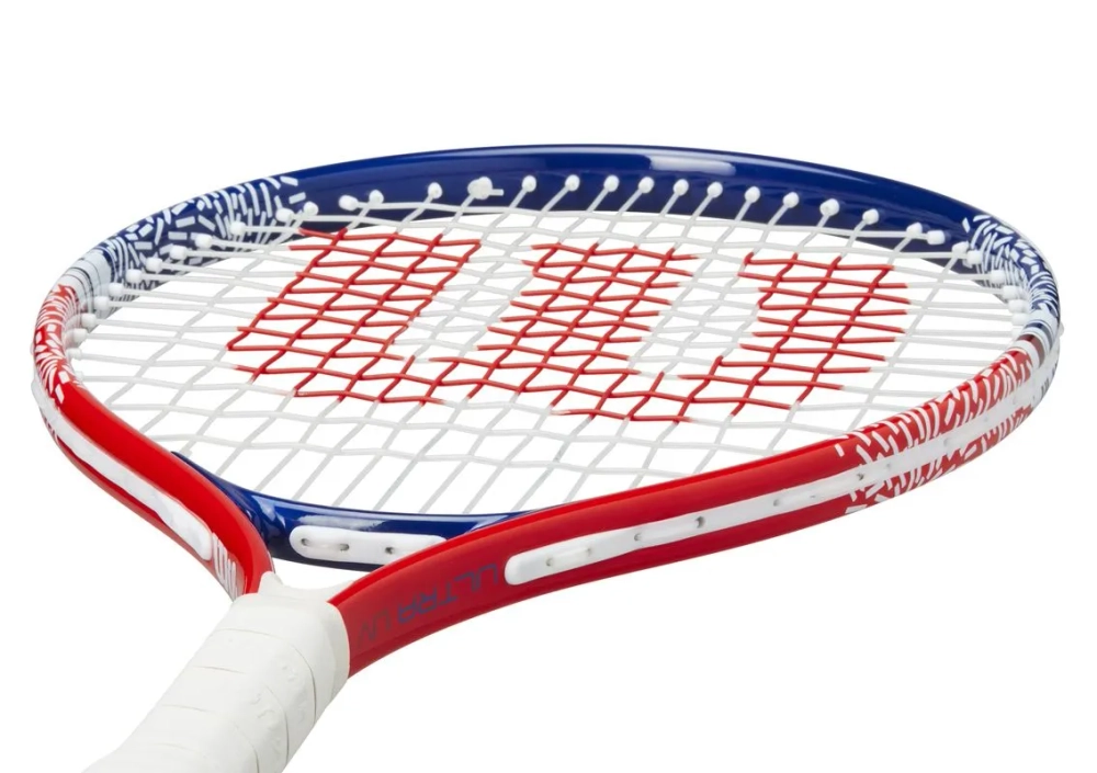 Детская теннисная ракетка Wilson Ultra UV Racket Jr 19" - red/indigo