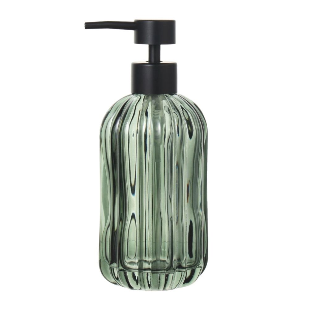Диспенсер для жидкого мыла Лагуна, серо-зеленый