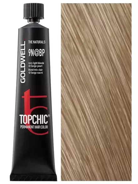 Goldwell Topchic 9N@BP очень светлый блонд с бежево-перламутровым сиянием, 250 мл
