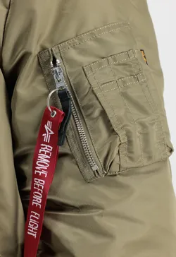 Куртка утепленная мужская ALPHA INDUSTRIES MA-1 Hooded Arctic