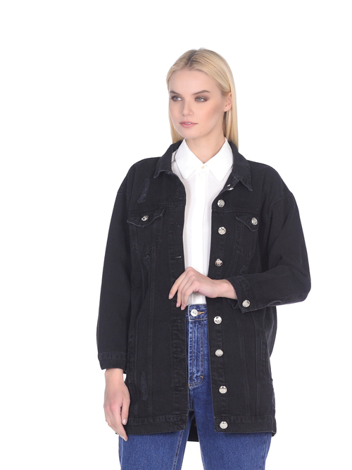LIGVIANNI Джинсовая куртка Denim Jacket  The Yellow Puma