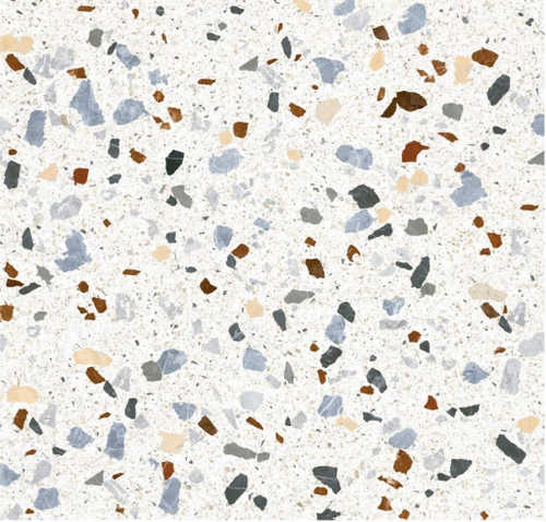 Керамогранит ZERDE TILE CHIPS WHITE 60*60 см