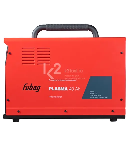 Аппарат воздушно-плазменной резки FUBAG PLASMA 40 Air + горелка для плазмореза FB P60 6m + плазменное сопло + защитный колпак для FB P40 AIR