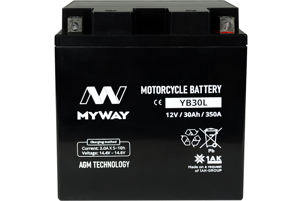 30Ah MYWAY BIKE YB30L R+