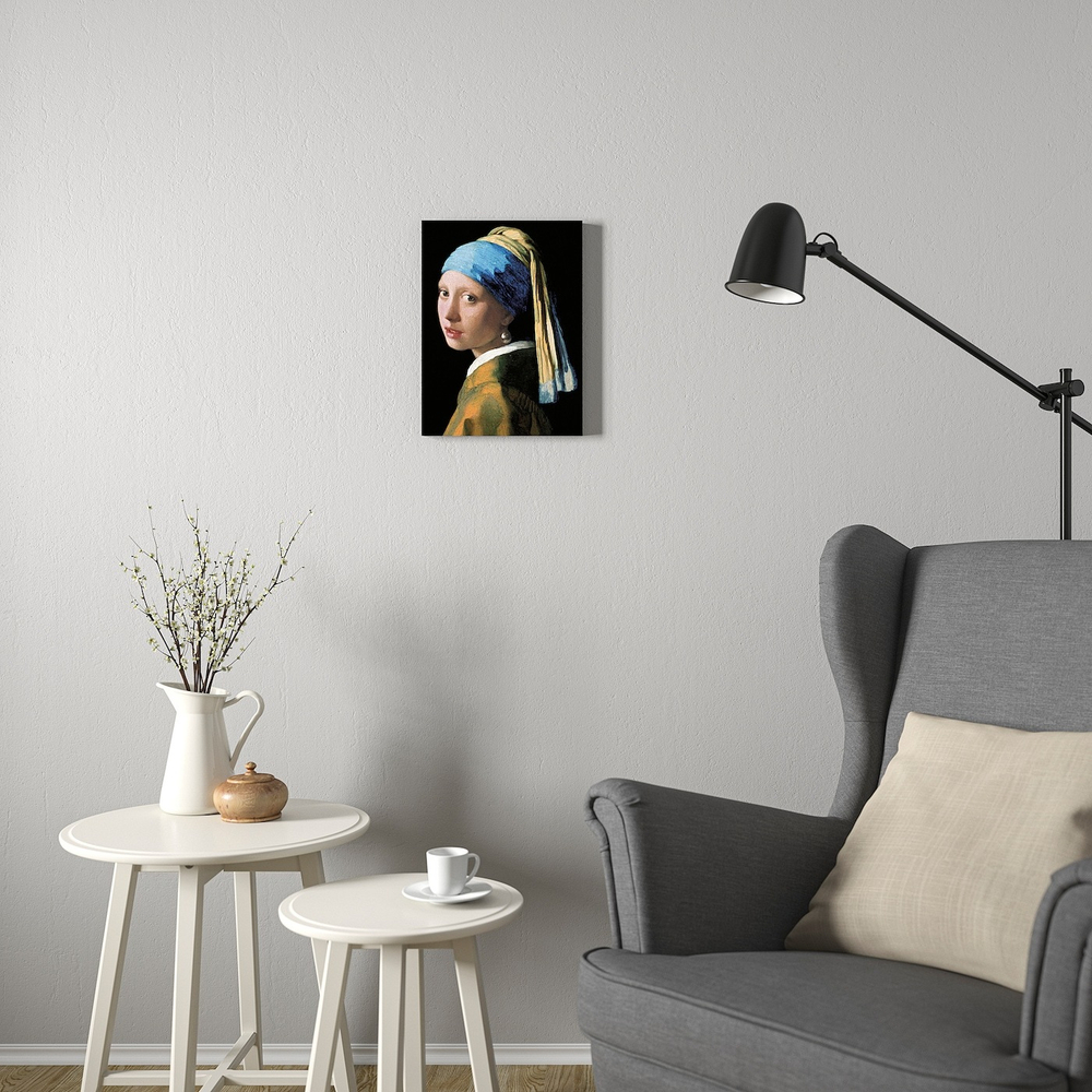IKEA PJÄTTERYD (ИКЕА ПЙЭТТЕРУД) — Изображение, девушка с жемчужиной, 2, 30x40 см, фото 4