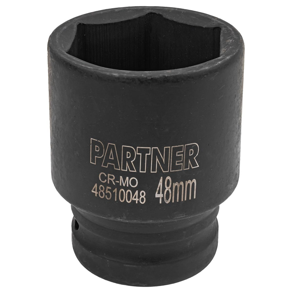 Головка ударная глубокая, 48мм (6гр) 1'' Partner PA-48510048