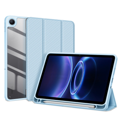 Чехол книжка синего цвета для планшета Xiaomi Redmi Pad 2 и Poco Pad C1, серия Toby Series от Dux Ducis