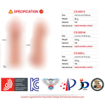 Насадка на пенис Cock Sleeve телесная с шипами KOKOS CS-005-S