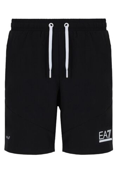 Мужские теннисные шорты EA7 Man Woven Shorts - black