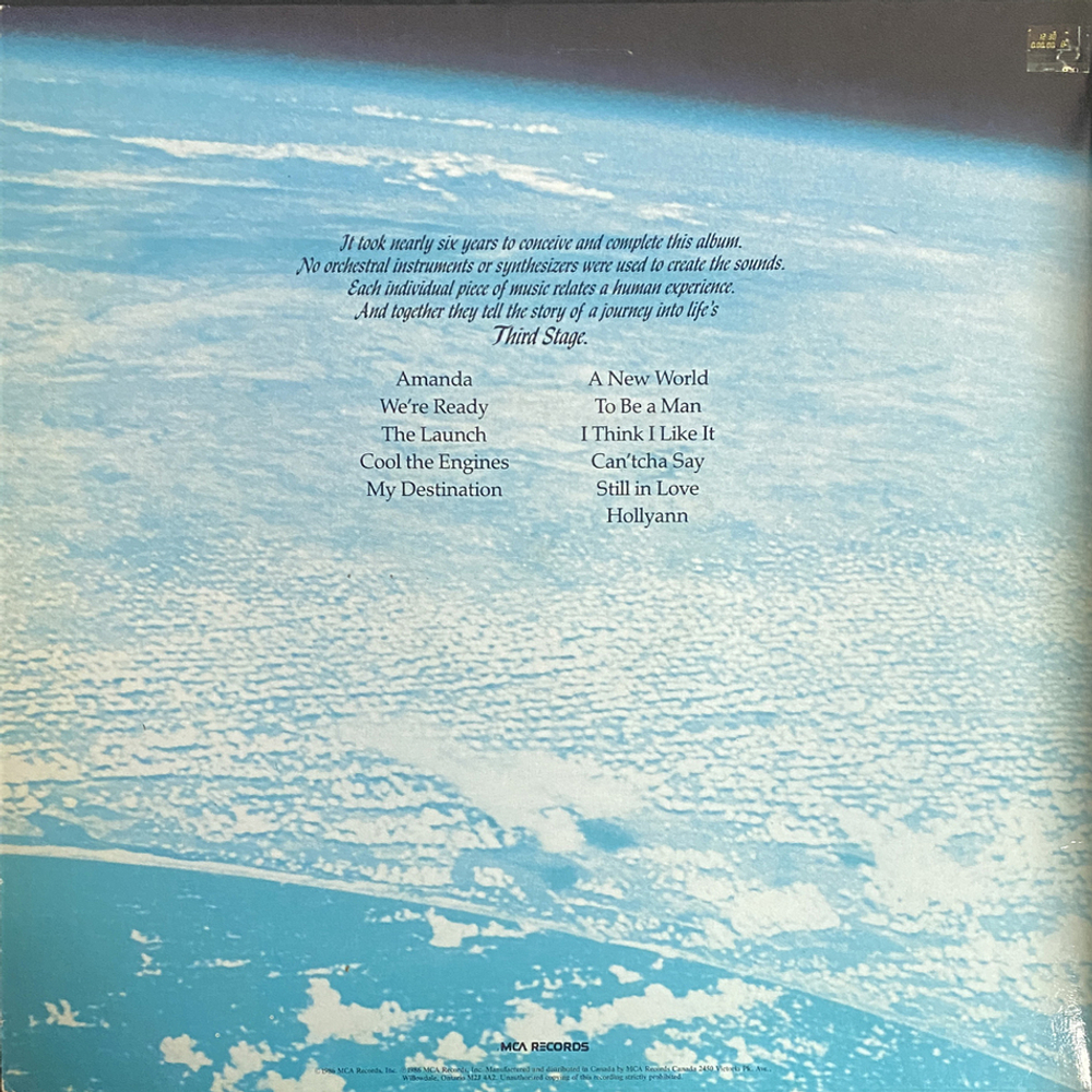 Boston / Third Stage (LP)