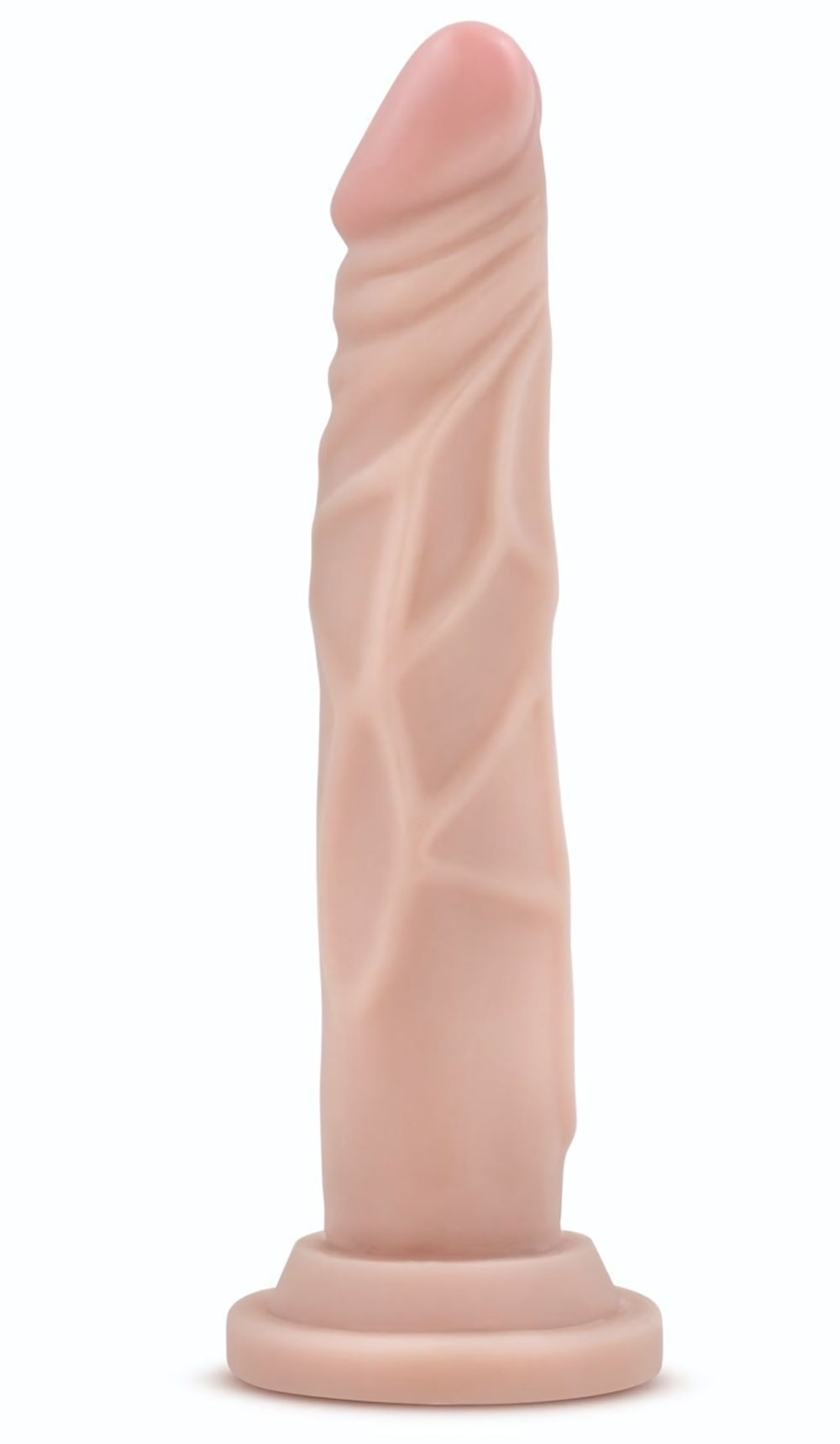 Телесный фаллоимитатор без мошонки с присоской Dr. Skin Realistic Cock Basic 7.5 - 19 см. (Цвет: телесный)
