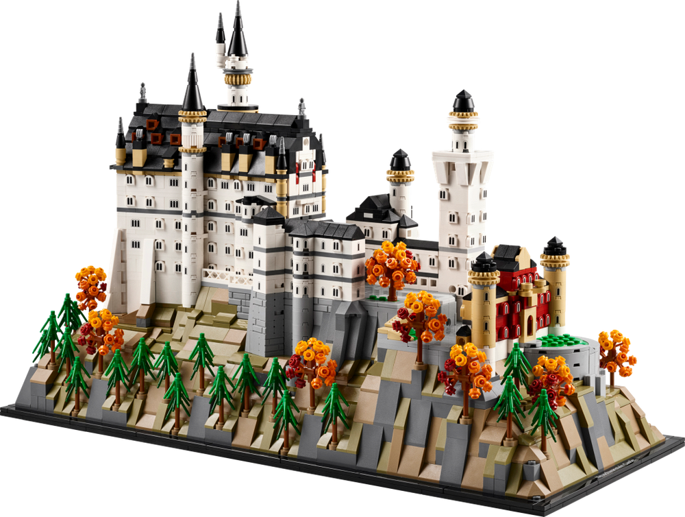Конструктор Лего Архитектура Замок Нойшванштайн | LEGO Architecture Castle 21063, 3455 деталей (18+)