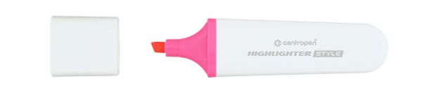 Текстовыделители HIGHLIGHTER STYLE 6252/1 1-4.6 мм, 10 шт, 6252/1 розовый, Centropen 6252/1