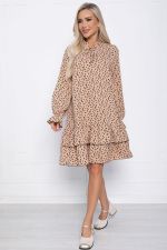 Платье Осенняя симфония (бежевое) П10936 LT Collection (Акция)