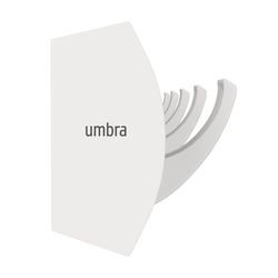 Вешалка настенная Flip, 50,8 см, белая/белая, 5 крючков