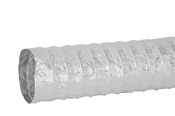 ALUDEC A23 152мм x 10м Неизолированный гибкий алюминиевый воздуховод (Сербия)