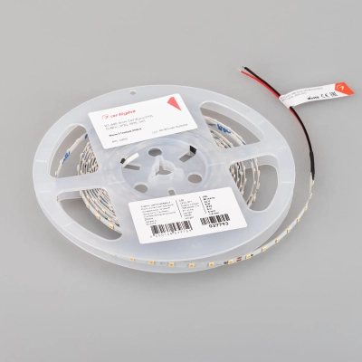 Лента RT-A80-5mm 24V Warm2700 (5 W/m, IP20, 2835, 5m) (Arlight, Открытый)