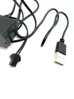 Переходник для неоновой ленты USB 5v (блок подключения)