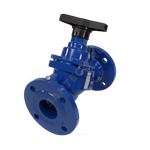 Клапан балансировочный ручной чугун 3080H Ду 250 Ру16 Тмакс=120 оС фл Kvs=1312м3/ч с измерительными ниппелями Benarmo