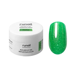 Гель светоотражающий BUILDER UV GEL REFLECTIVE COLOR,RuNail 15г №9656