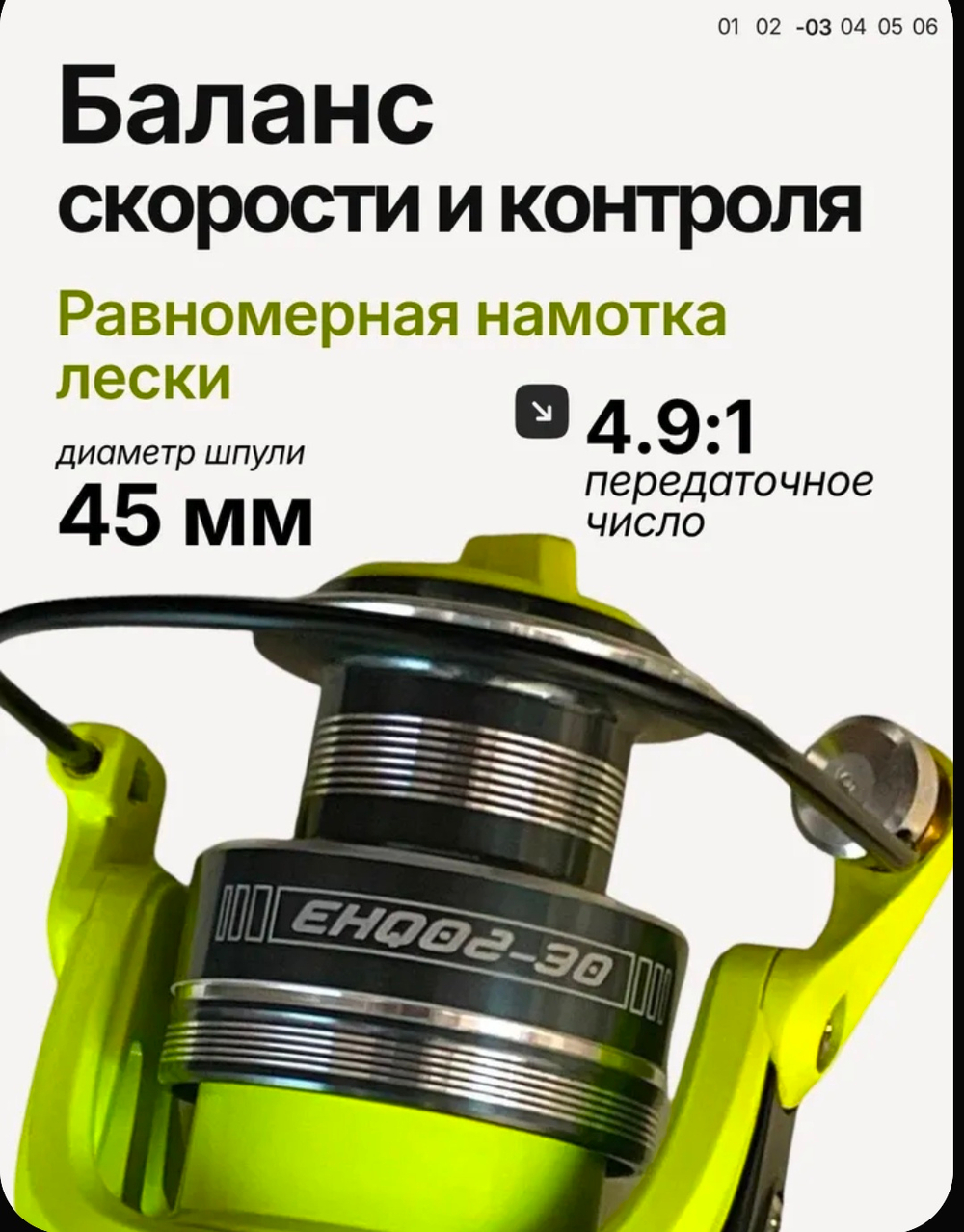 KAIDА катушка EHQ02