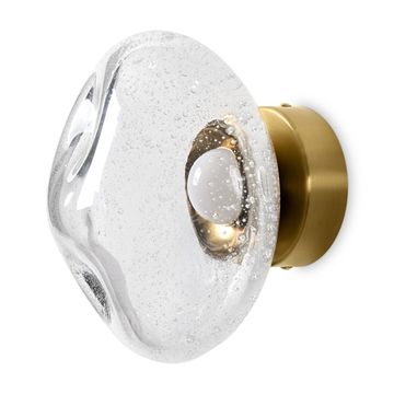 Бра 5W 3000K FR5601WL-01TR прозрачный/латунь Mote Freya