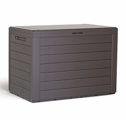 Пластиковый сундук Prosperplast Woodebox 190 л wenge