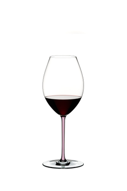 Бокал для красного вина 650мл Riedel Fatto a Mano Old World Syrah с розовой ножкой