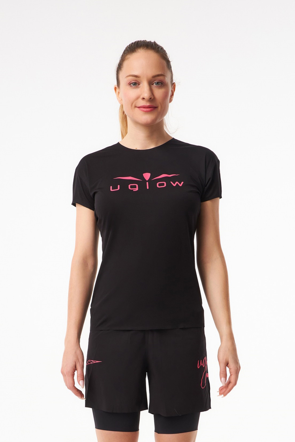 ФУТБОЛКА ЖЕНСКАЯ TEE SUPER LIGHT | BLACK PINK