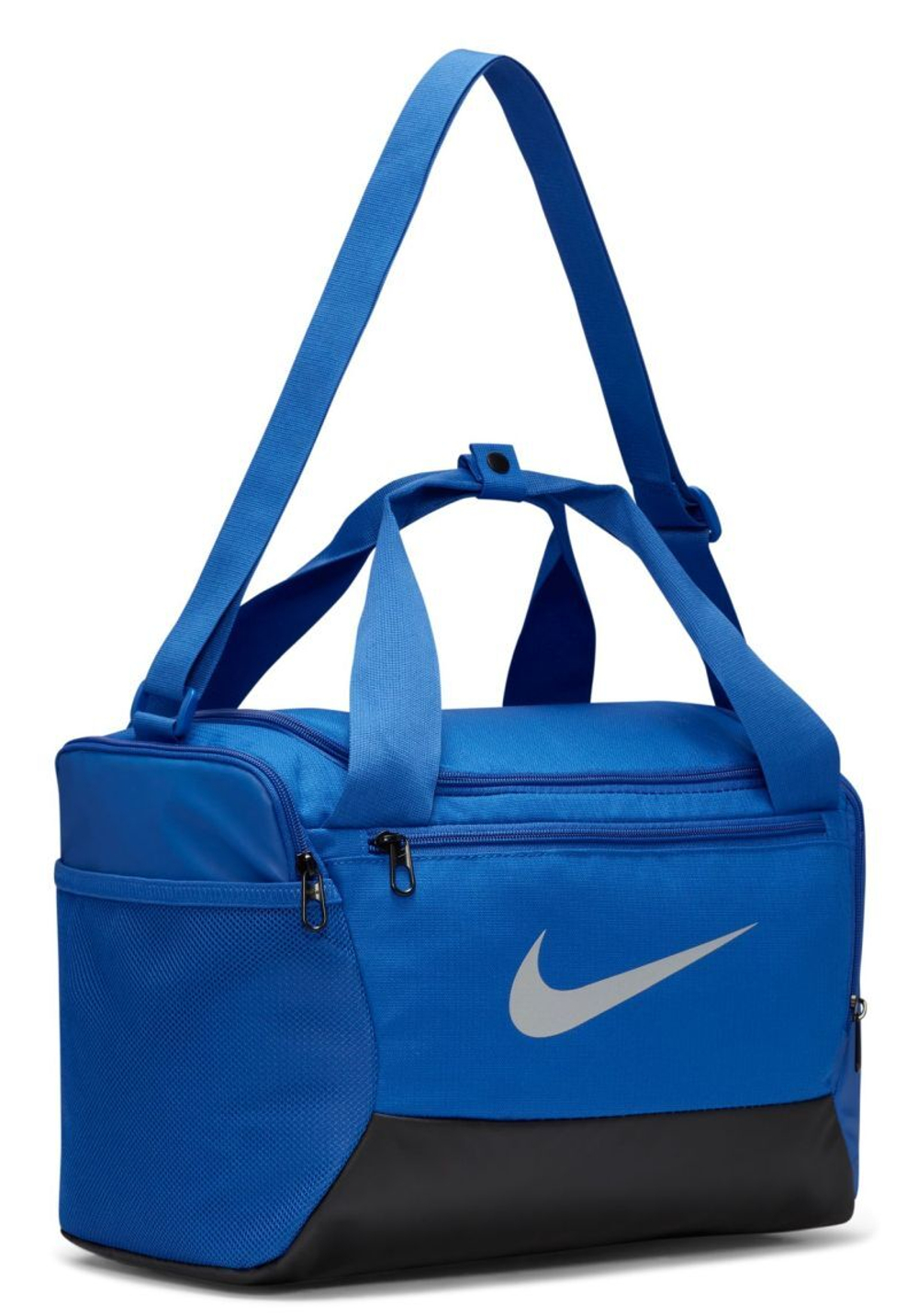Сумка спортивная Nike Brasilia 9.5 Training Bag - game royal/black/metallic silver