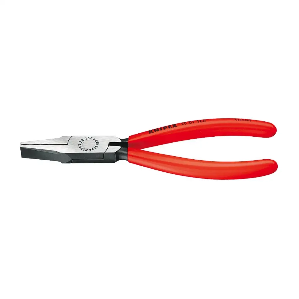 Плоскогубцы с гладкими губками черненые 160 мм Knipex 20 01 160