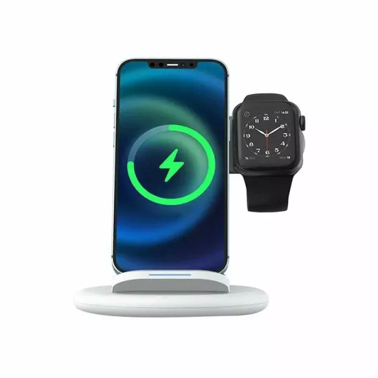 Беспроводное зарядное устройство WiWU Air 3in1 PA3IN1 Power Белый