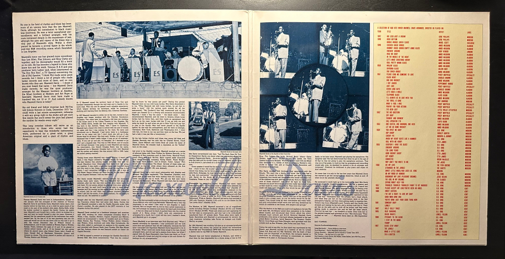 Maxwell Davis - Father Of The West Coast R & B (Геомания 1988г.)