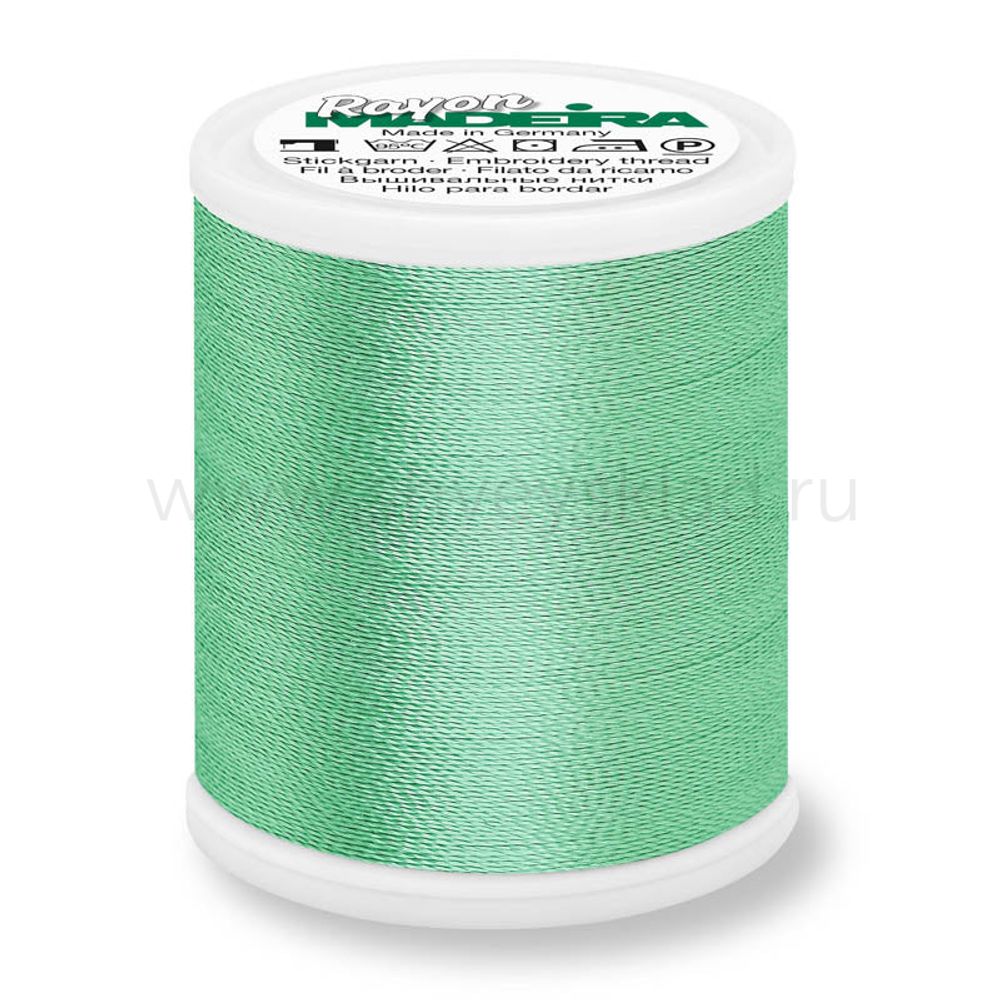 Нитки вышивальные вискоза Madeira Rayon №40, 1000 м, цв. 1301, 9841, 5 катушек