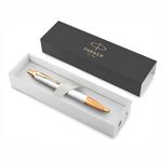 Ручка шариковая PARKER "IM Premium Pearl GT", корпус жемчужный лак, позолоченные детали, синяя, 2143643