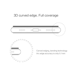 Защитное стекло Nillkin 3D CP+ MAX для iPhone 11 Pro / X / XS