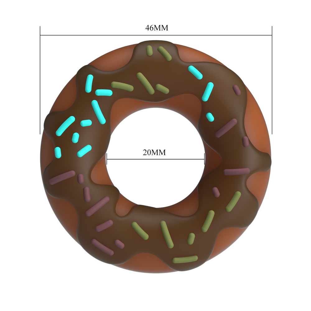 Эрекционное кольцо Пончик Pretty Love Donut BI-210344
