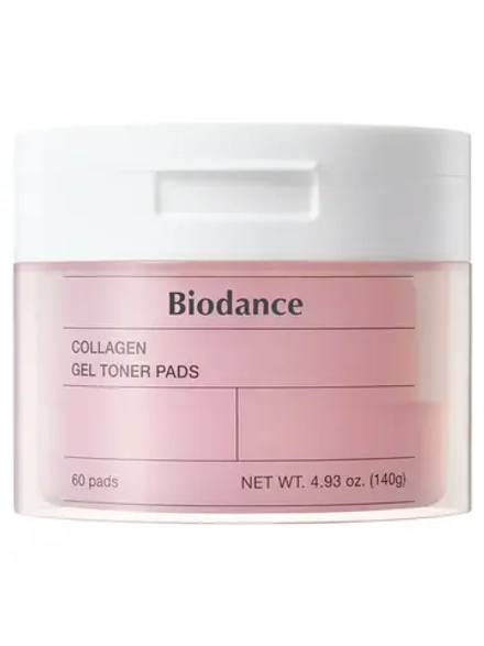 Biodance Увлажняющие гелевые тонер-пэды с коллагеном и пептидами Collagen Gel Toner Pads 60 шт