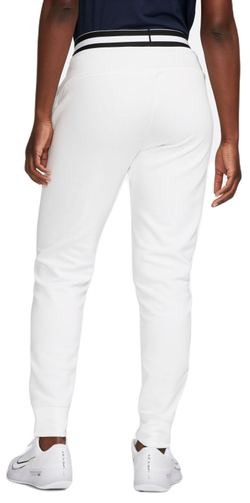 Женские теннисные брюки Nike Dri-Fit Heritage Core Fleece Pant - белый