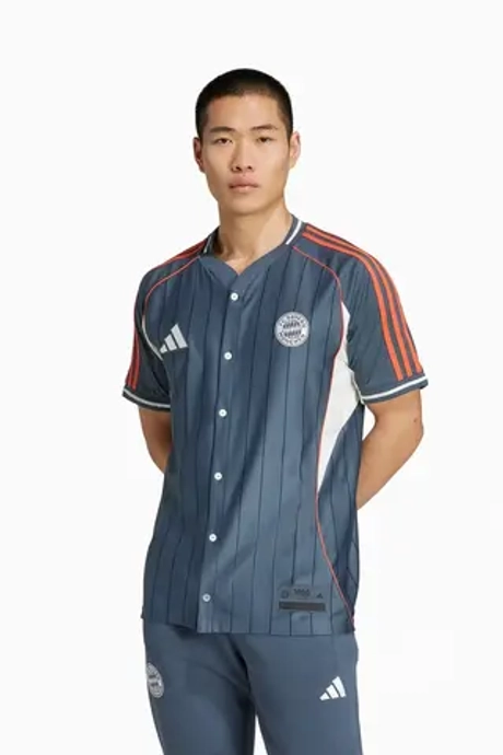 Футболка adidas FC Bayern 25/26 US - серый
